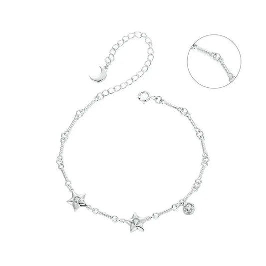 Bracelet chaîne à breloques à longueur réglable, cadeau