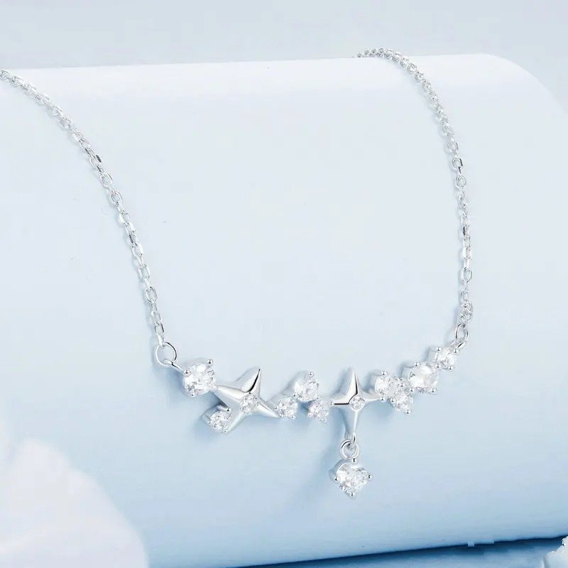 Collier pendentif étoilé pour femme