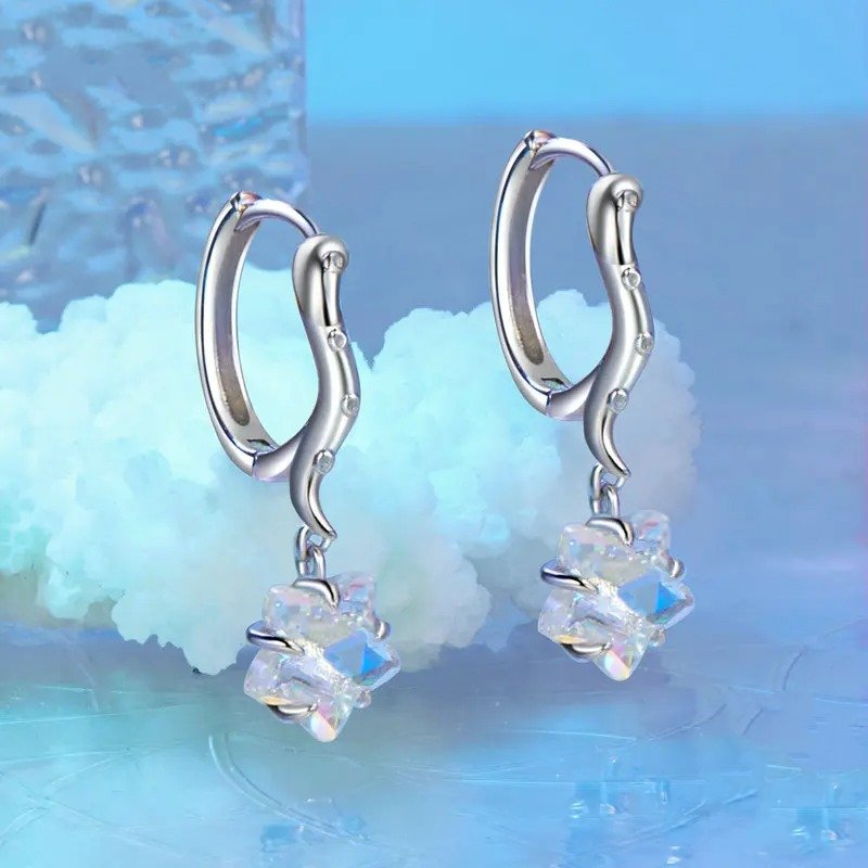 Boucles d'oreilles délicates plaquées or hypoallergéniques en forme de pieuvre et d'étoile de mer, cadeau idéal