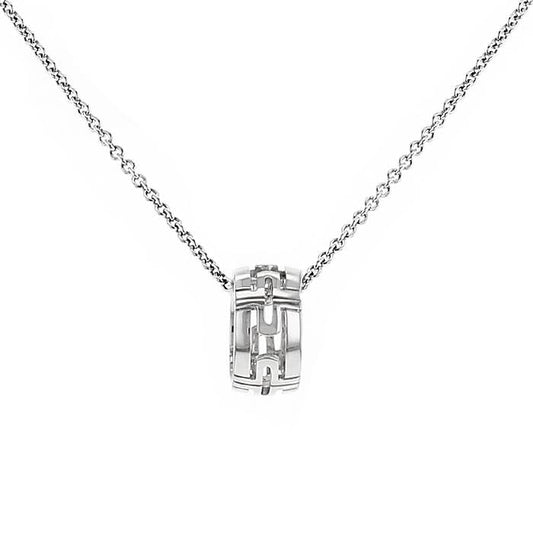 [Regalia jewelry]PARENTESI NECKLACE SILVER