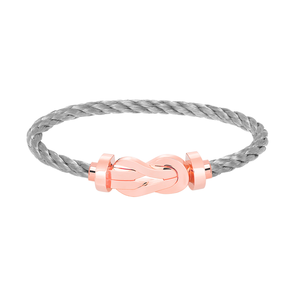 [Regalia jewelry]CHANCE LARGE 8 FIGURE BUCKLE NO DIAMOND BRACELET ROSE GOLD