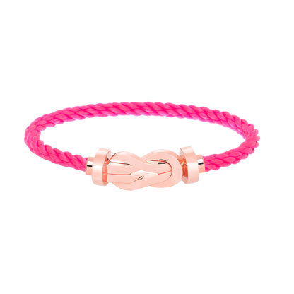 [Regalia jewelry]CHANCE LARGE 8 FIGURE BUCKLE NO DIAMOND BRACELET ROSE GOLD