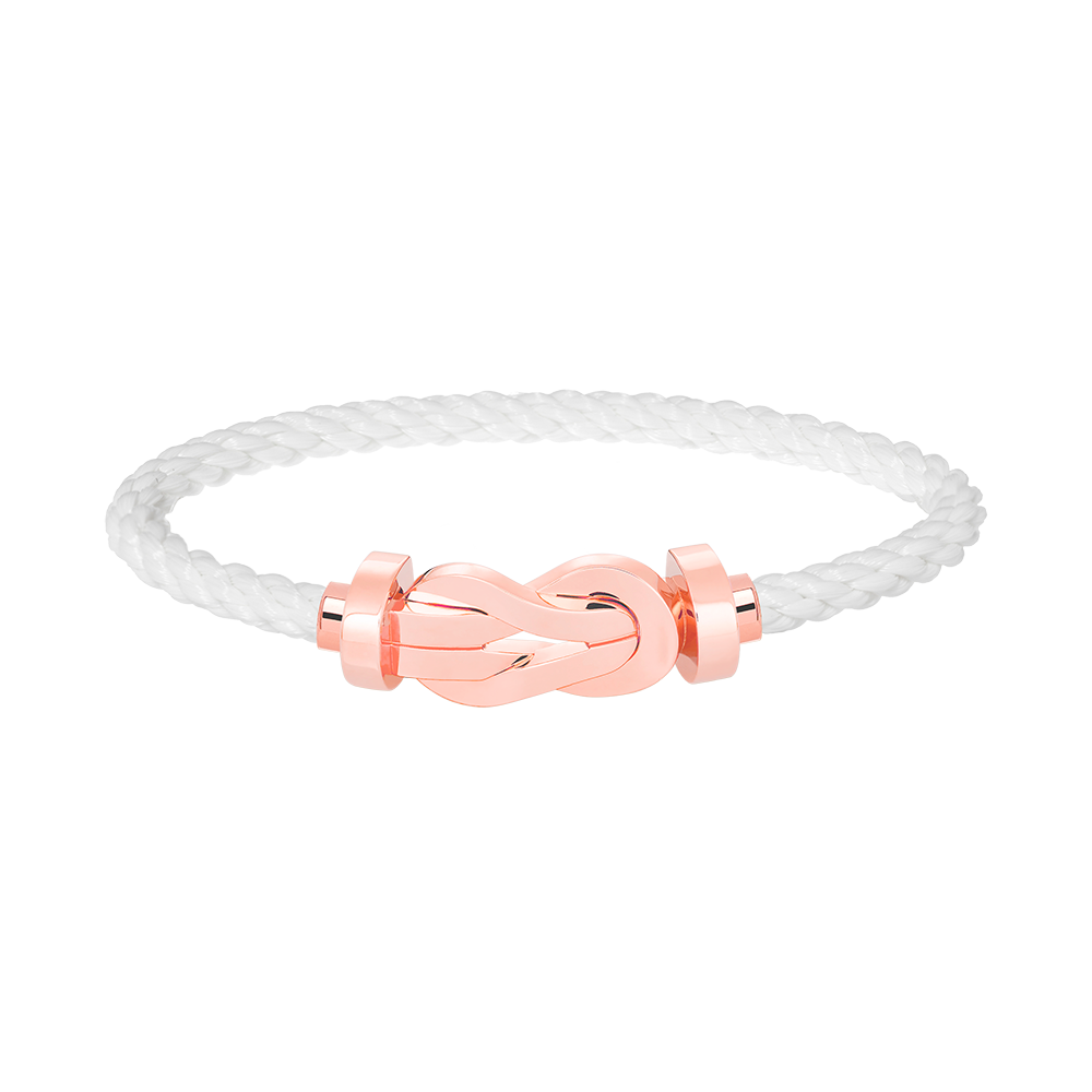 [Regalia jewelry]CHANCE LARGE 8 FIGURE BUCKLE NO DIAMOND BRACELET ROSE GOLD
