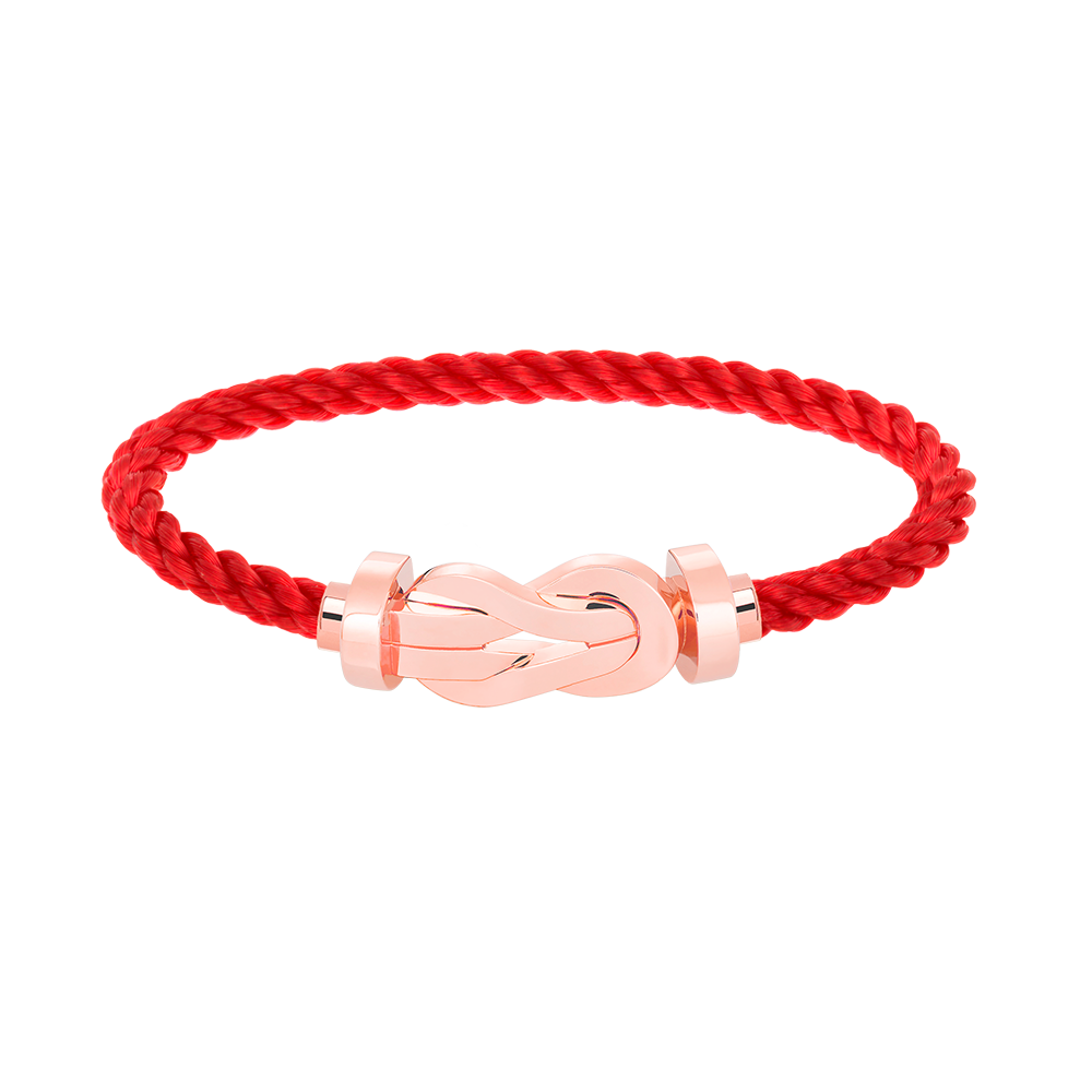 [Regalia jewelry]CHANCE LARGE 8 FIGURE BUCKLE NO DIAMOND BRACELET ROSE GOLD