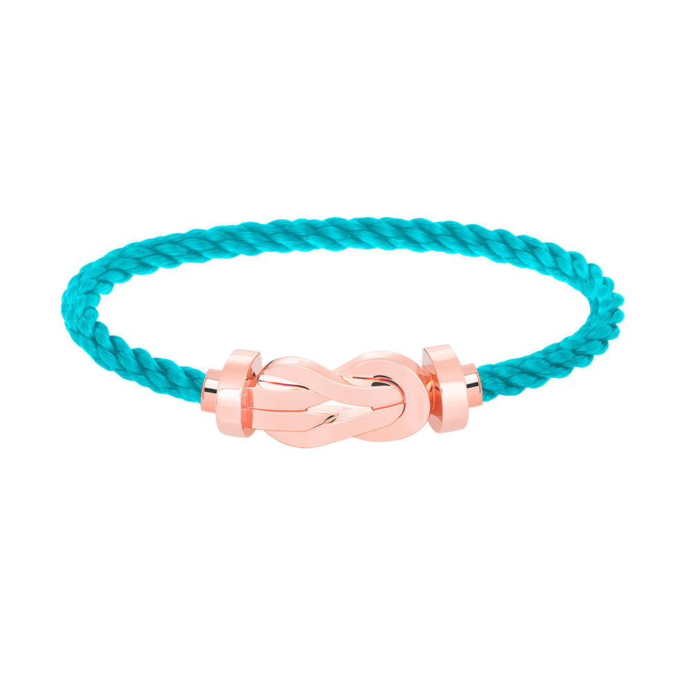 [Regalia jewelry]CHANCE LARGE 8 FIGURE BUCKLE NO DIAMOND BRACELET ROSE GOLD