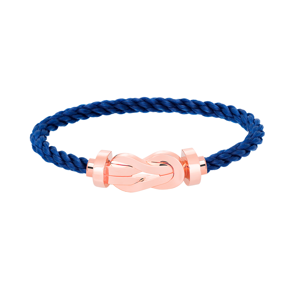 [Regalia jewelry]CHANCE LARGE 8 FIGURE BUCKLE NO DIAMOND BRACELET ROSE GOLD