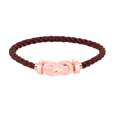 [Regalia jewelry]CHANCE LARGE 8 FIGURE BUCKLE NO DIAMOND BRACELET ROSE GOLD