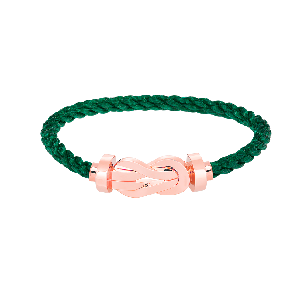 [Regalia jewelry]CHANCE LARGE 8 FIGURE BUCKLE NO DIAMOND BRACELET ROSE GOLD