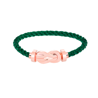 [Regalia jewelry]CHANCE LARGE 8 FIGURE BUCKLE NO DIAMOND BRACELET ROSE GOLD