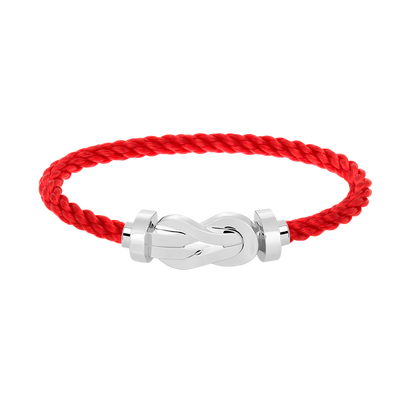 [Joyas Regalia] PULSERA DE PLATA CON HEBILLA GRANDE DE 8 FIGURAS SIN DIAMANTES