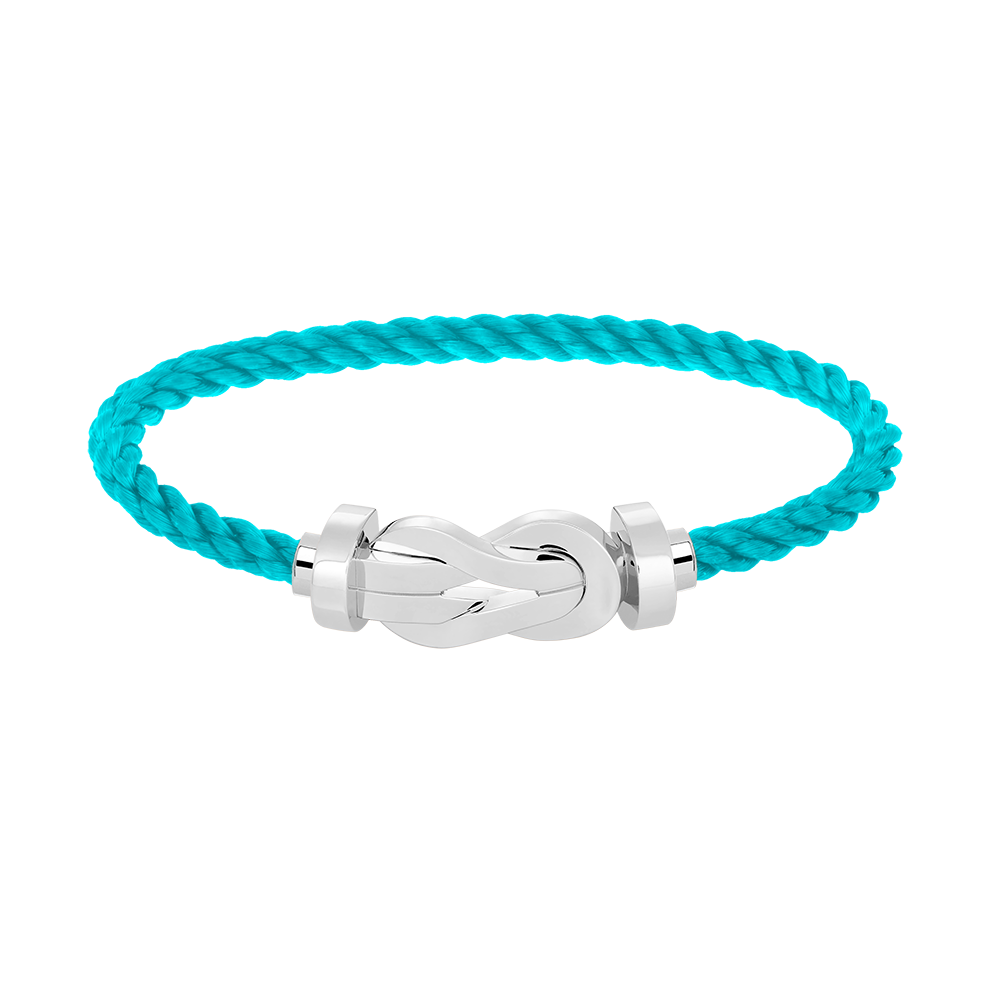 [Joyas Regalia] PULSERA DE PLATA CON HEBILLA GRANDE DE 8 FIGURAS SIN DIAMANTES
