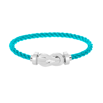 [Joyas Regalia] PULSERA DE PLATA CON HEBILLA GRANDE DE 8 FIGURAS SIN DIAMANTES