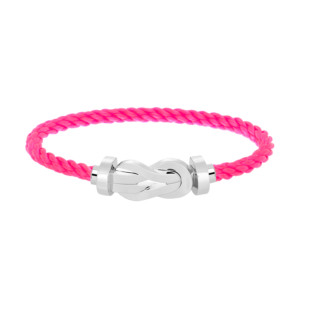 [Joyas Regalia] PULSERA DE PLATA CON HEBILLA GRANDE DE 8 FIGURAS SIN DIAMANTES
