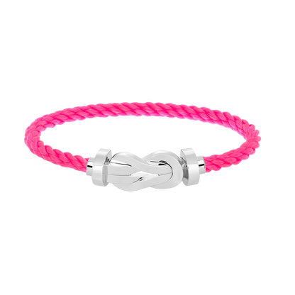[Joyas Regalia] PULSERA DE PLATA CON HEBILLA GRANDE DE 8 FIGURAS SIN DIAMANTES