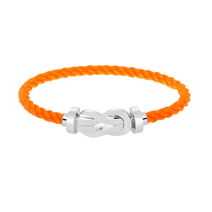 [Joyas Regalia] PULSERA DE PLATA CON HEBILLA GRANDE DE 8 FIGURAS SIN DIAMANTES