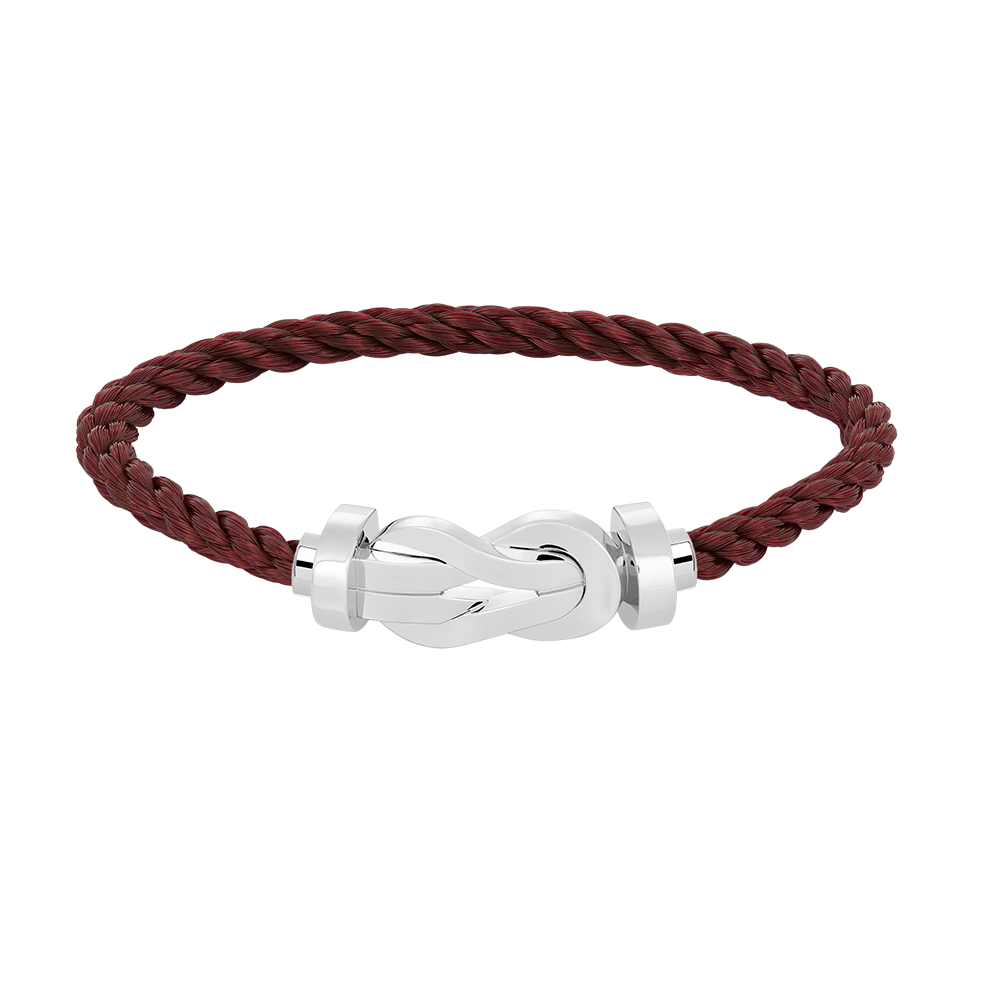 [Joyas Regalia] PULSERA DE PLATA CON HEBILLA GRANDE DE 8 FIGURAS SIN DIAMANTES