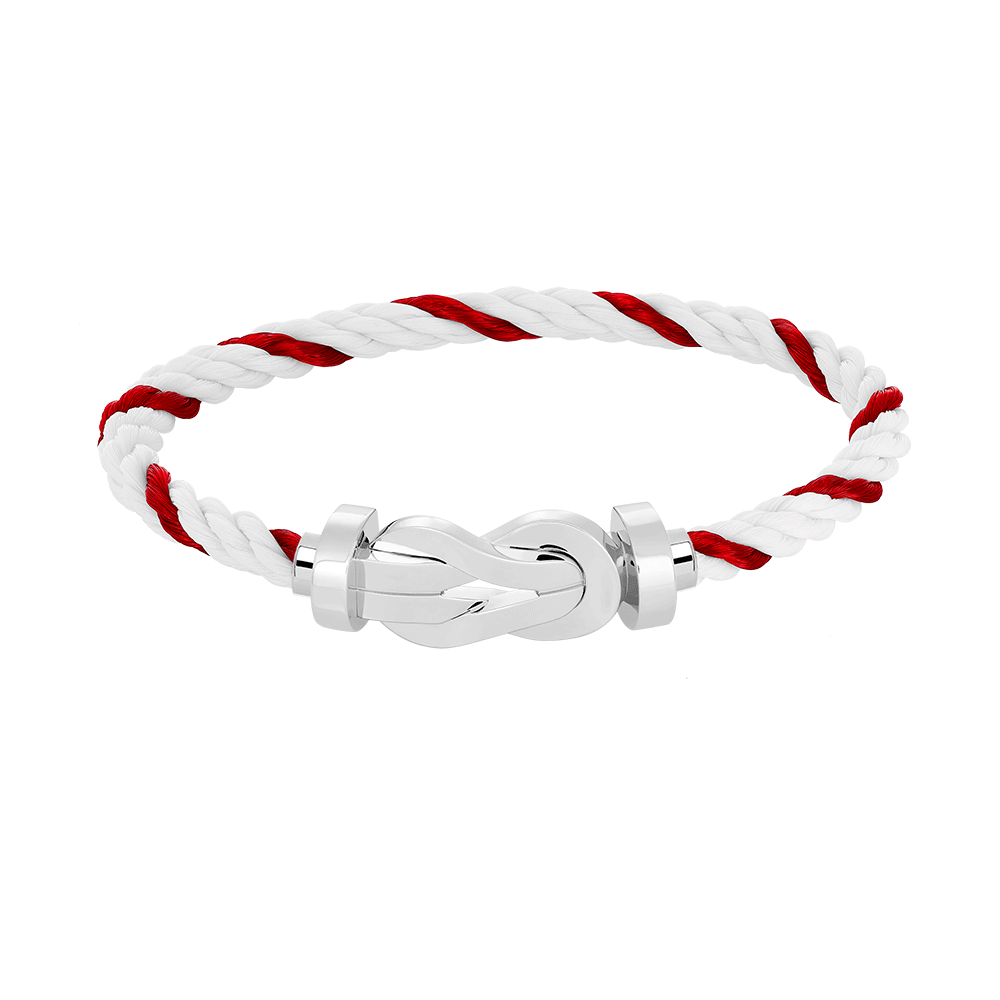 [Joyas Regalia] PULSERA DE PLATA CON HEBILLA GRANDE DE 8 FIGURAS SIN DIAMANTES