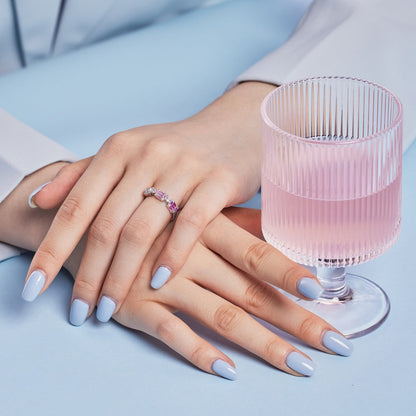[Joyas Regalia] Anillo de fiesta único y colorido con corte esmeralda