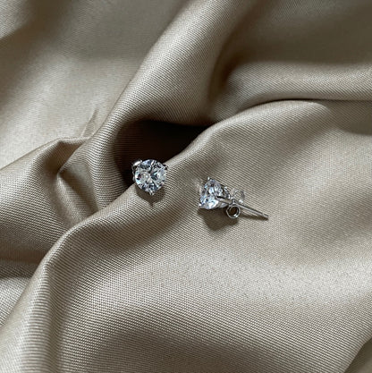 [Regalia jewelry]Dainty Round Shape Earrings