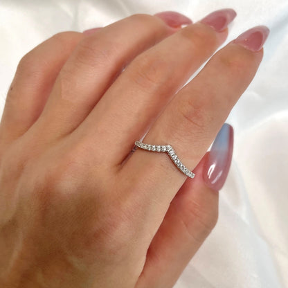[Joyas Regalia] Anillo de tenis elaborado