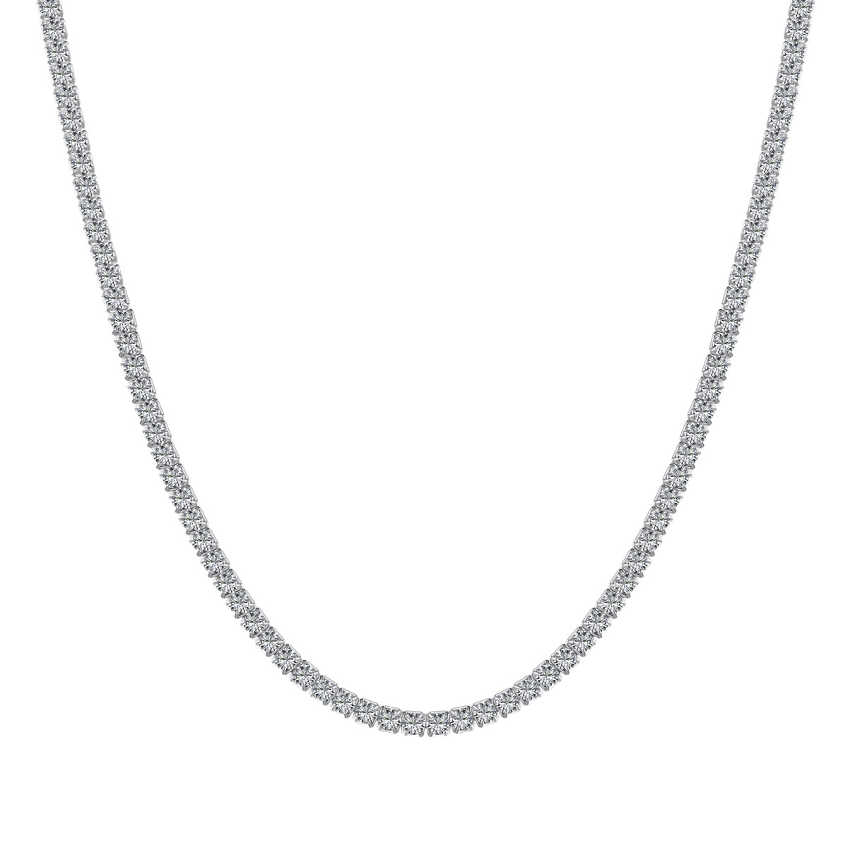[Joyas Regalia] Delicado collar de tenis redondo