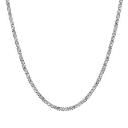 [Joyas Regalia] Delicado collar de tenis redondo