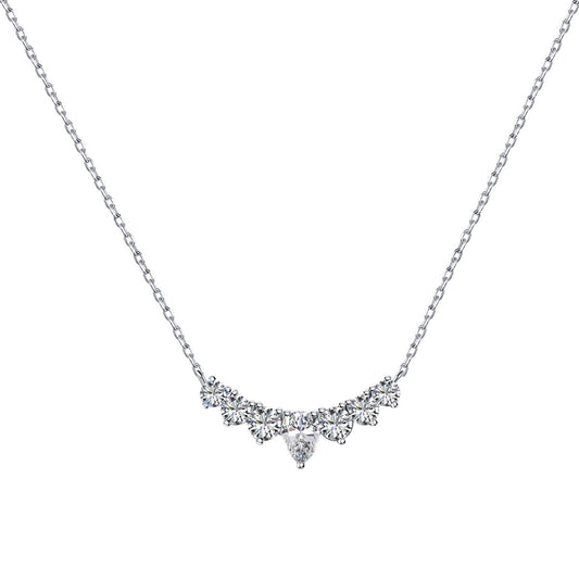 [Bijoux Regalia] Collier délicat en forme de cœur coloré