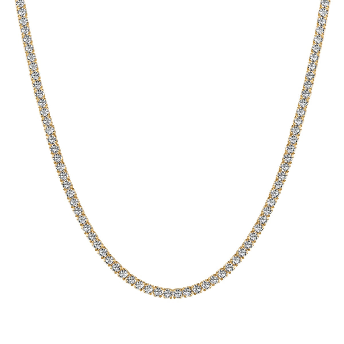 [Joyas Regalia] Delicado collar de tenis redondo