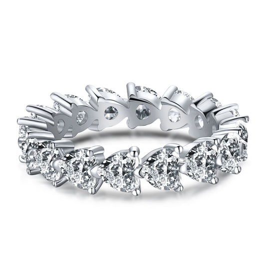 [Bijoux Regalia] Bague d'amoureux taille cœur Radiant Romance de 0,25 carat