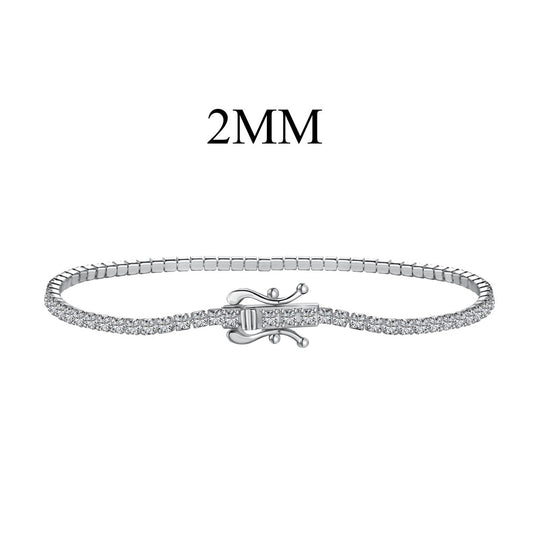 [Regalia jewelry]Radiant Colorful Round Cut Party Bracelet