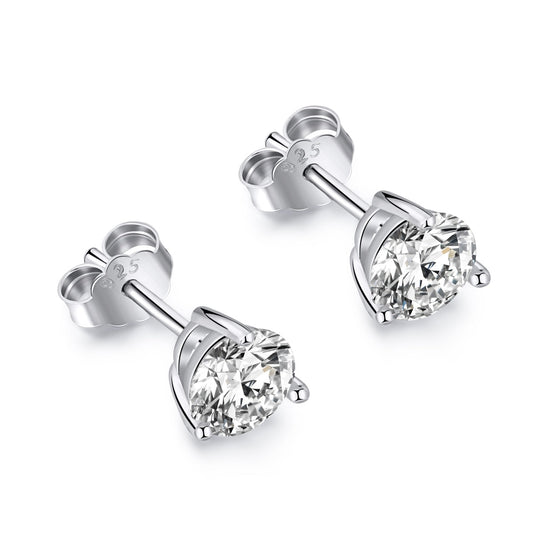[Regalia jewelry]Dainty Round Shape Earrings