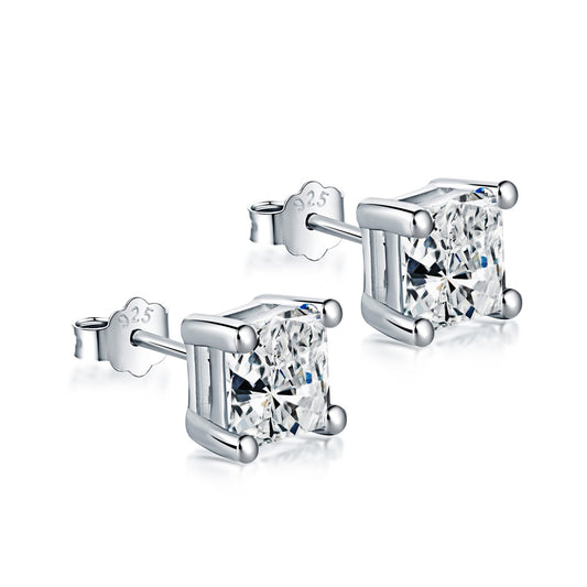 [Regalia jewelry]Delicate Square Shape Earrings