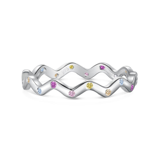[Regalia jewelry]Ornate Vibrant Round Cut Daily Ring