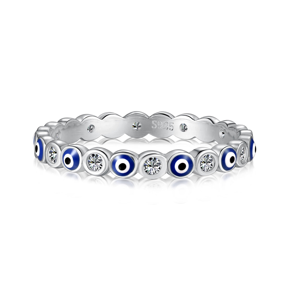 [Regalia jewelry]Sparkling Vibrant Round Shape Daily Ring