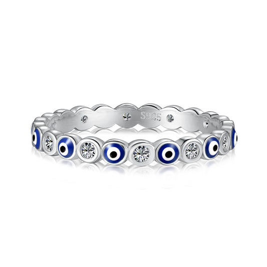 [Regalia jewelry]Sparkling Vibrant Round Shape Daily Ring