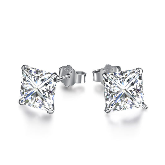 [Regalia jewelry]Ornate Square Shape Earrings