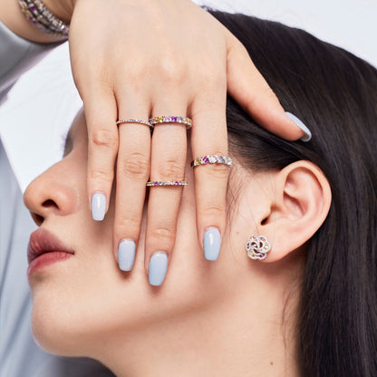 [Regalia jewelry]Dazzling Resplendent Round Cut Party Ring