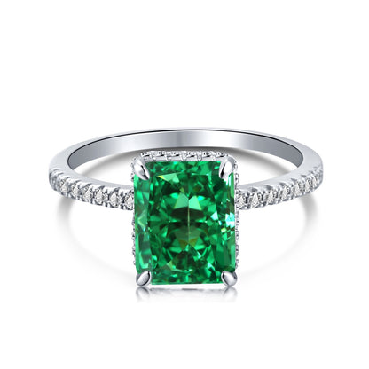 [Joyas Regalia] Anillo de compromiso de lujo de 4,0 quilates