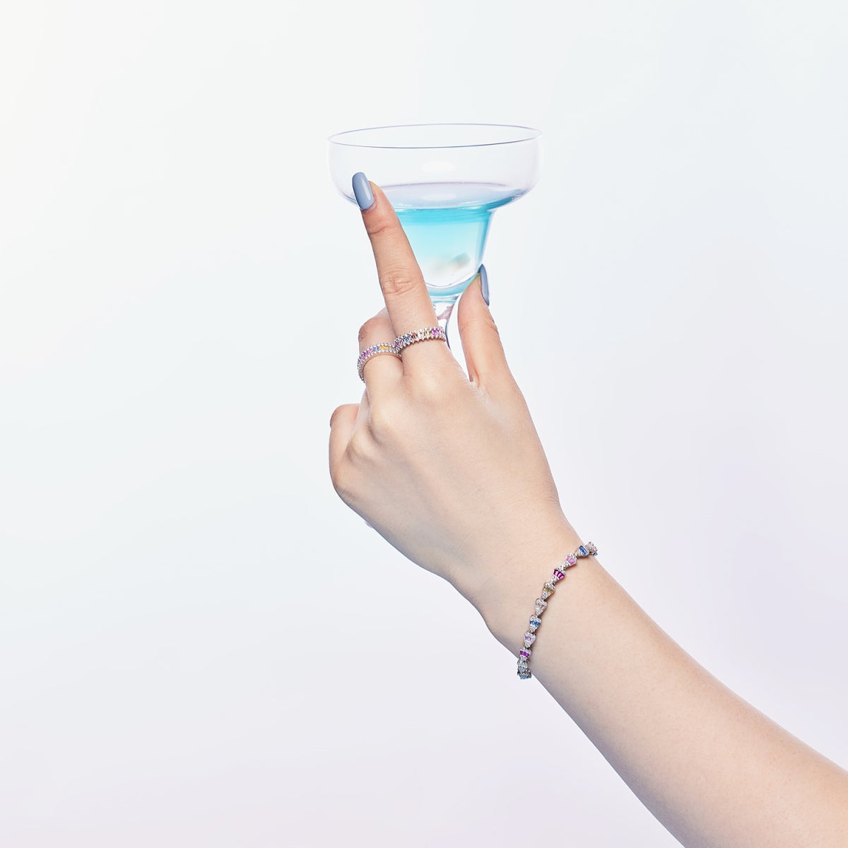[Bijoux Regalia] Bracelet quotidien en forme de goutte d'eau rayonnante