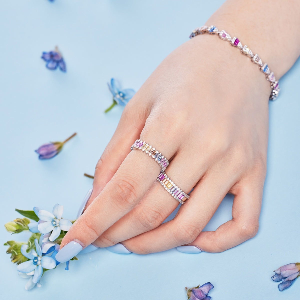 [Bijoux Regalia] Bracelet quotidien en forme de goutte d'eau rayonnante
