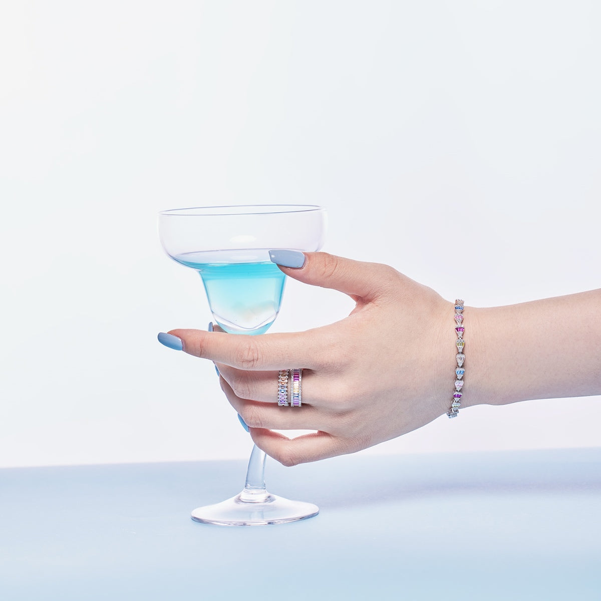 [Bijoux Regalia] Bracelet quotidien en forme de goutte d'eau rayonnante