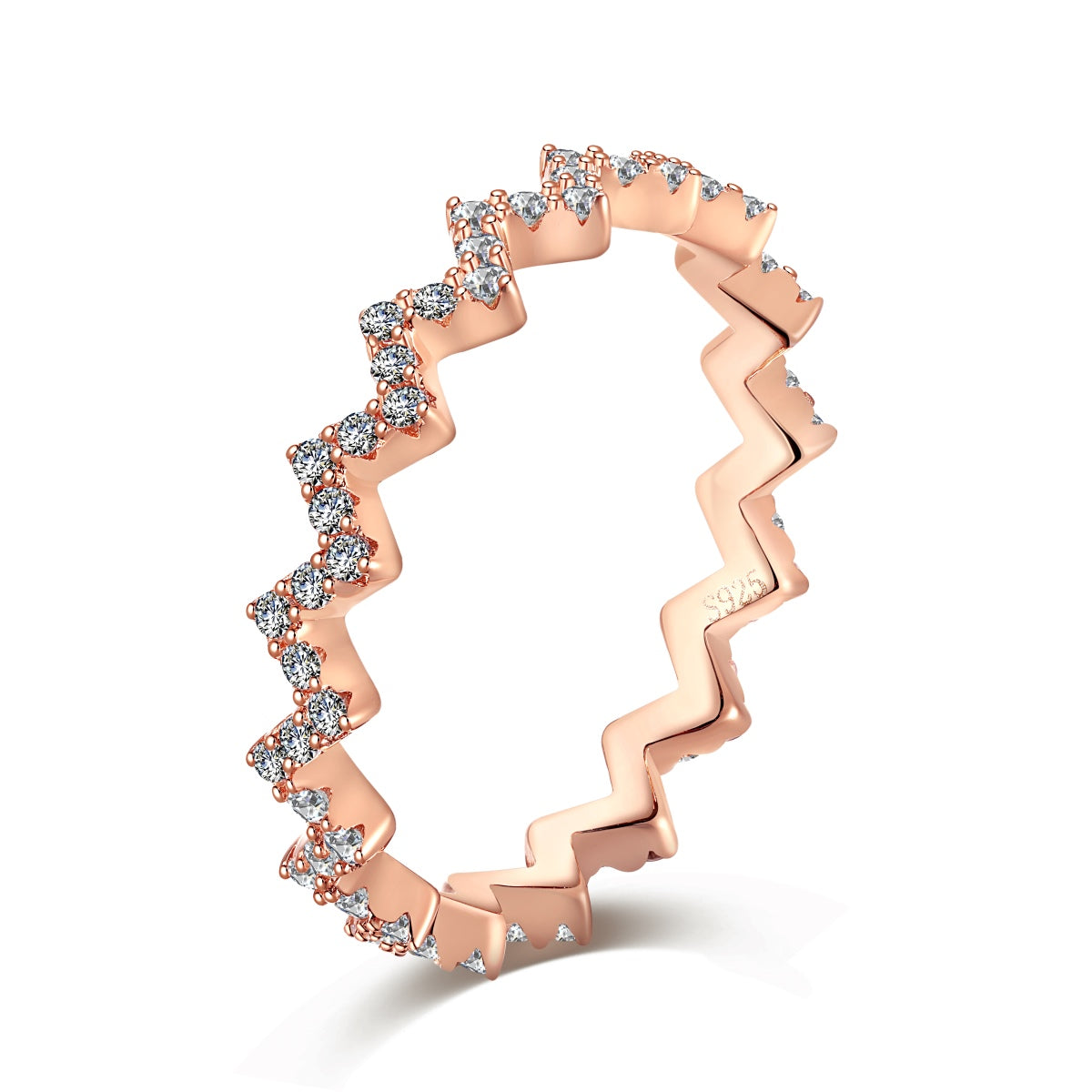 [Joyas Regalia] Anillo diario delicado y encantador con forma de ola