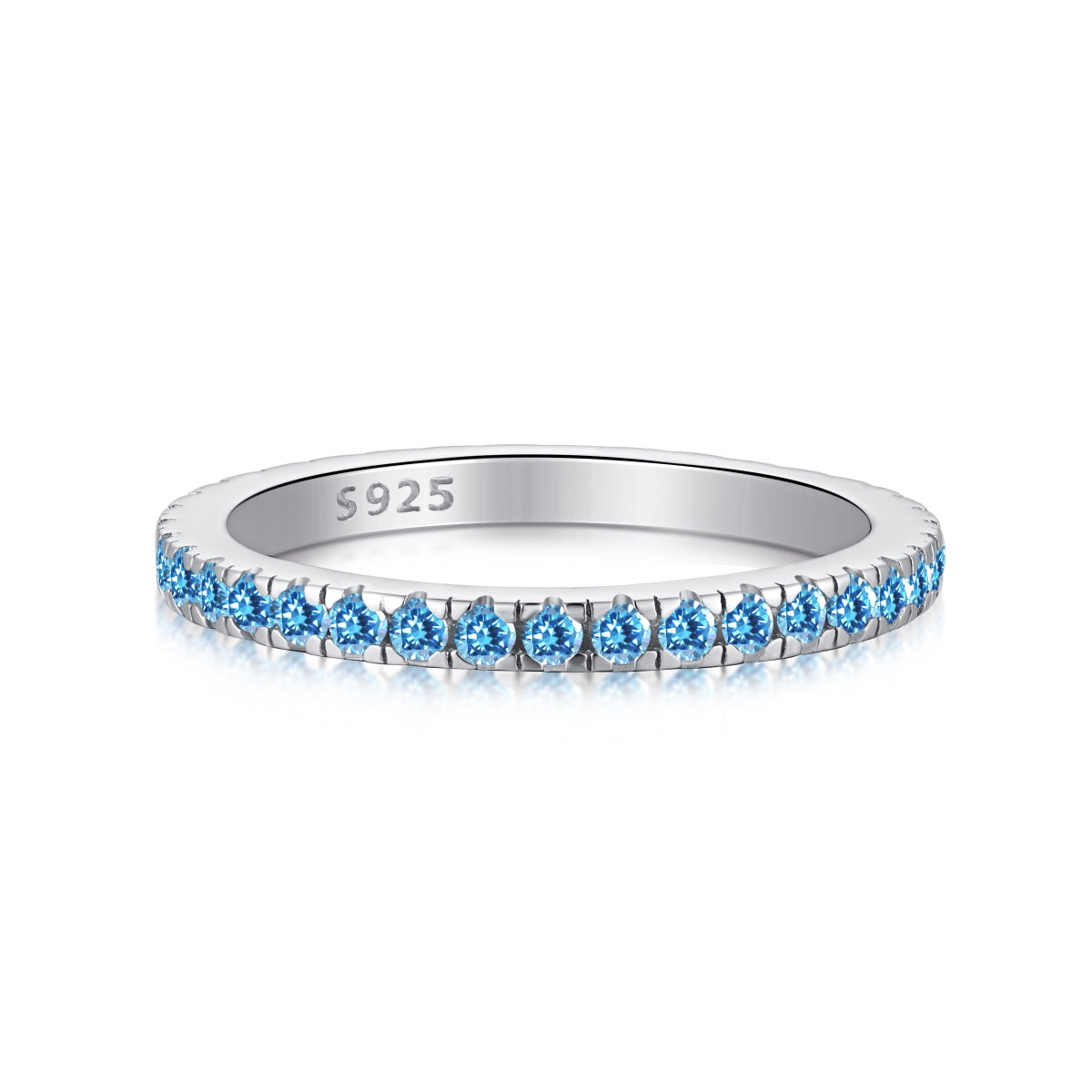 [Joyas Regalia] Anillo diario delicado y brillante de corte redondo