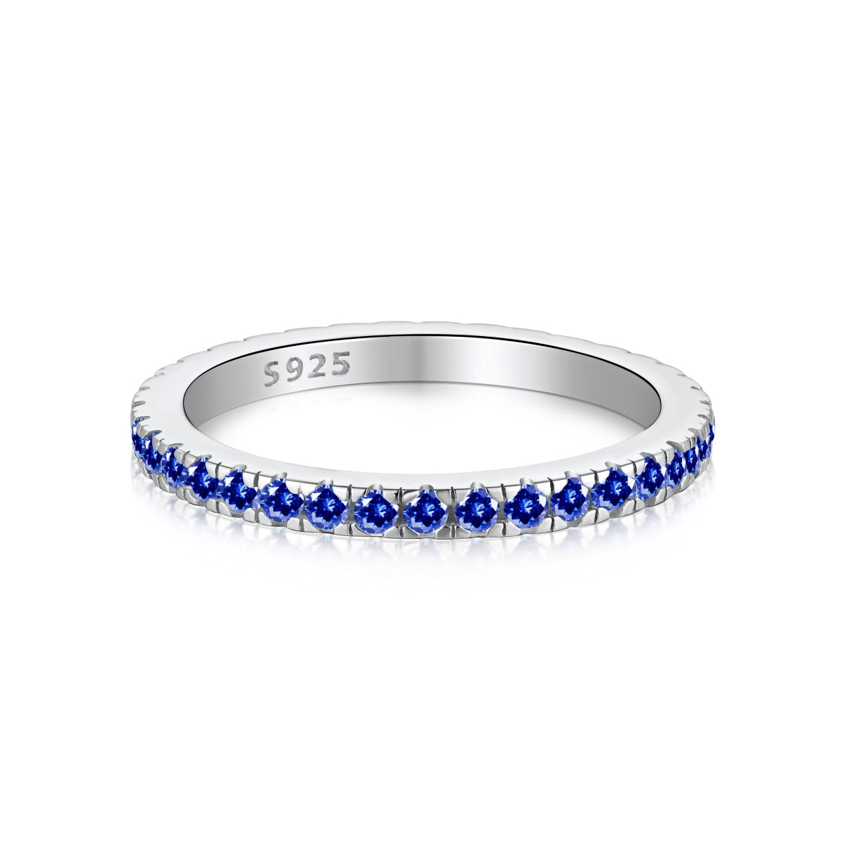 [Joyas Regalia] Anillo diario delicado y brillante de corte redondo