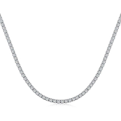 [Regalia jewelry]Elegant Tennis Chain Necklace