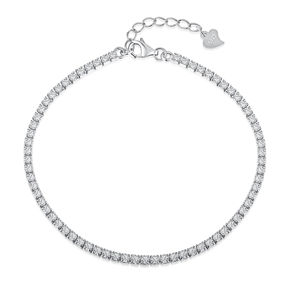 [Bijoux Regalia] Bracelet tennis taille princesse brillant et radieux