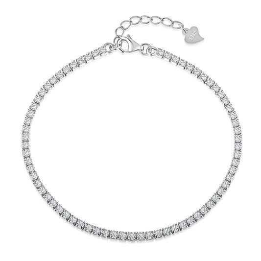 [Bijoux Regalia] Bracelet tennis taille princesse brillant et radieux