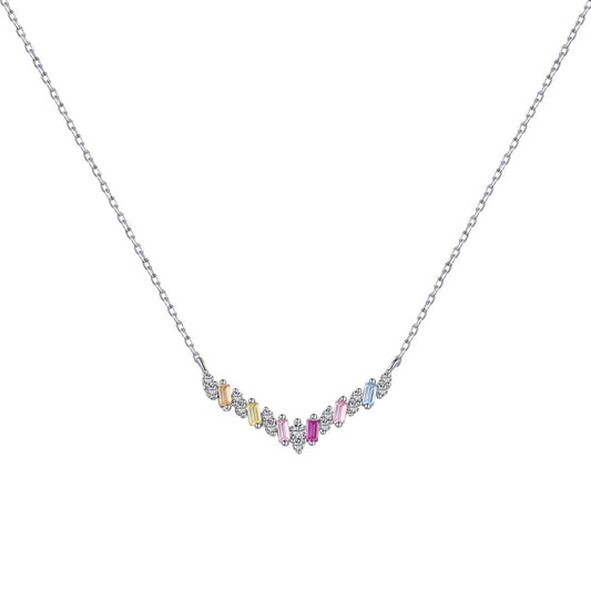 [Bijoux Regalia] Collier arc-en-ciel éblouissant
