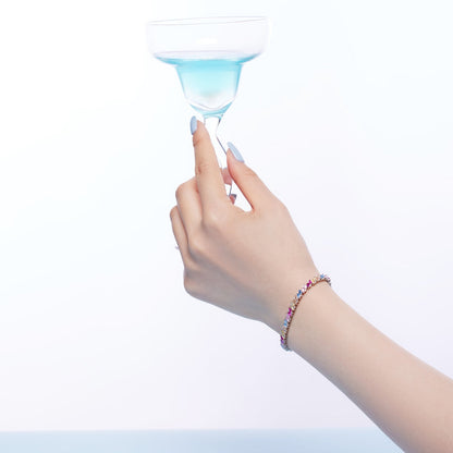 [Bijoux Regalia] Bracelet de fête orné et scintillant à plusieurs coupes