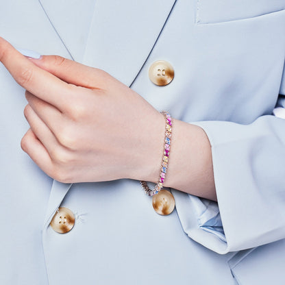 [Bijoux Regalia] Bracelet de fête orné et scintillant à plusieurs coupes